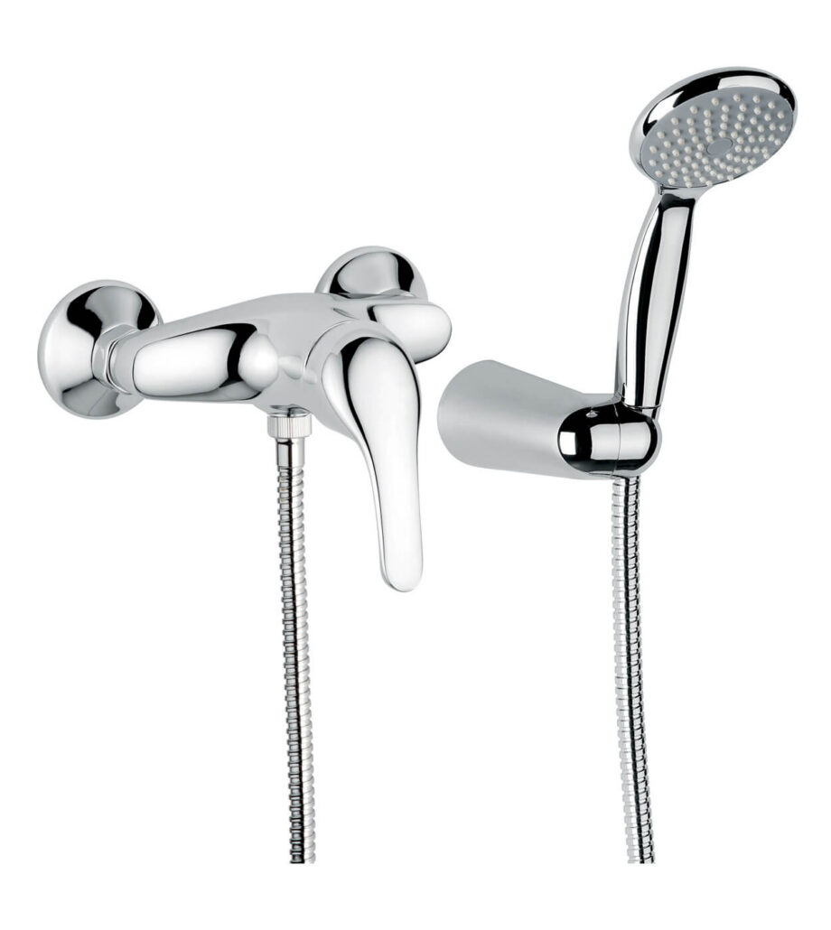 Duscharmatur Emmevi Winny 95002, Chrom, Armatur + Brauseset Duscharmatur Emmevi Winny 95002 – 2