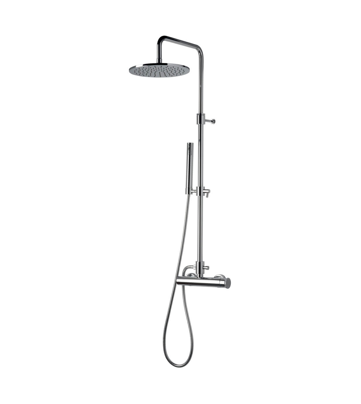 Duschsäule mit Armatur Emmevi Filobrass 8500284, Kopfbrause Ø 250 mm – 2