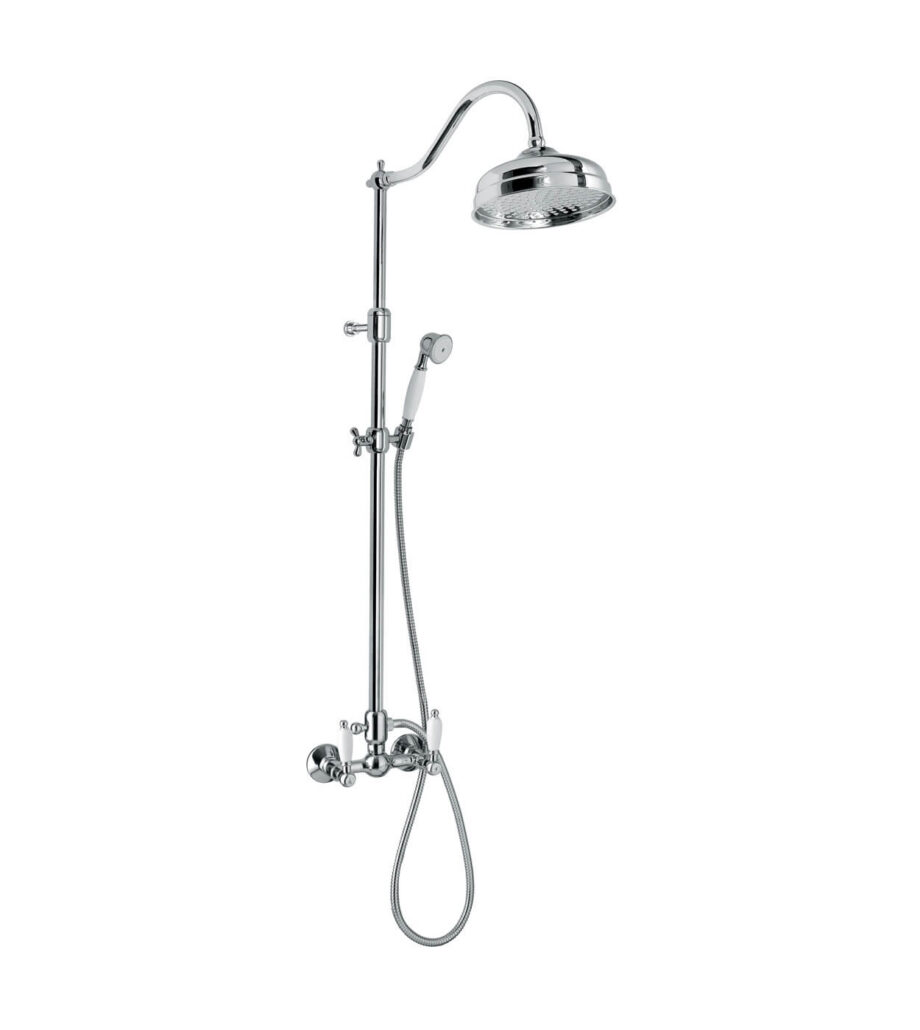 Duschsystem mit Armatur Emmevi Decò Ceramic 12100218, Chrom Duschsystem mit Armatur Emmevi Decò Ceramic 12100218