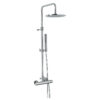 Duschsystem mit Armatur Emmevi Minù 8300284, Chrom, Standardhebel Duschsystem mit Armatur Emmevi Minù 8300284