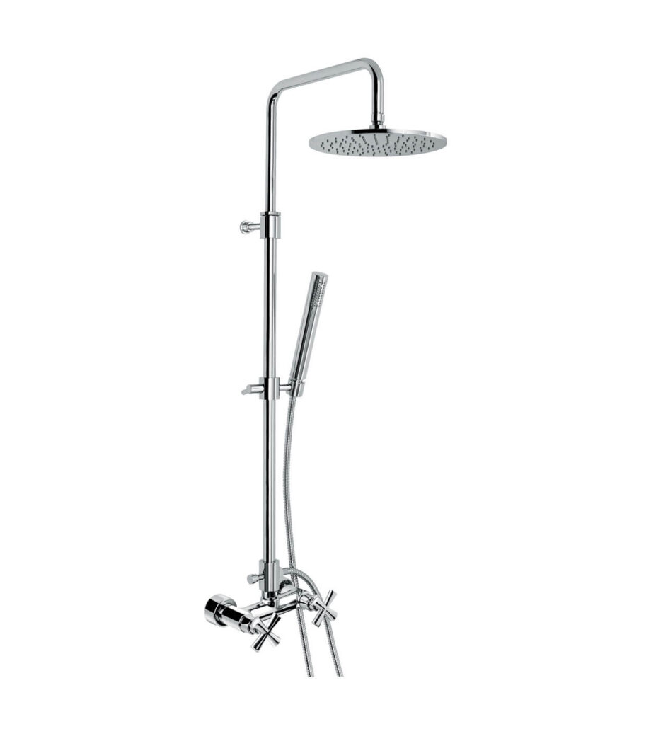 Duschsystem mit Armatur Emmevi Spirit New 3100284, Chrom Duschsystem mit Armatur Emmevi Spirit New 3100284