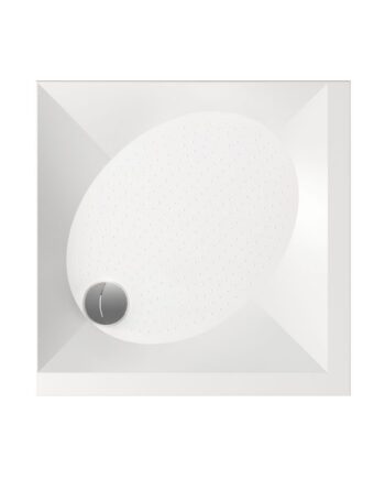Duschwanne PAA ART KV 80, 80x80 cm, Mineralguss