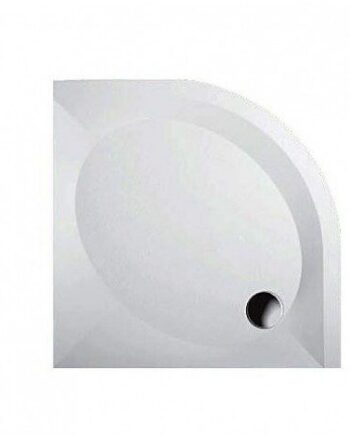Duschwanne Viertelkreis PAA ART RO 90 R500, 90x90 cm