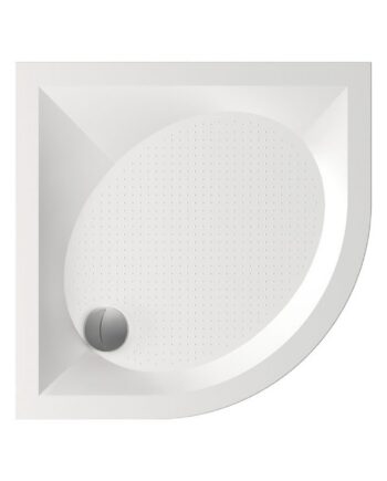 Duschwanne Viertelkreis PAA ART RO 90 R550 4W, 90x90 cm