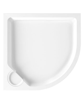 Duschwanne Viertelkreis PAA CLASSIC NEW RO 90 R550, 90x90 cm