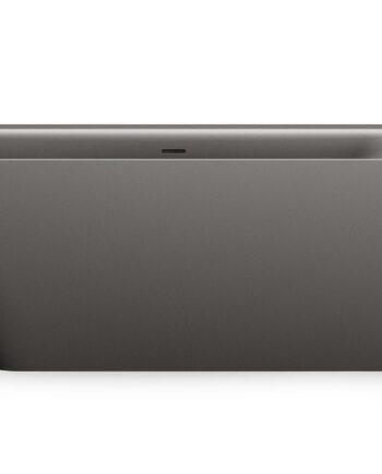 Eckbadewanne PAA QUADRO CORNER A 160x75 cm, links, Graphite