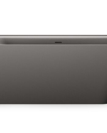 Eckbadewanne PAA QUADRO CORNER D 160x75 cm, rechts, Graphite