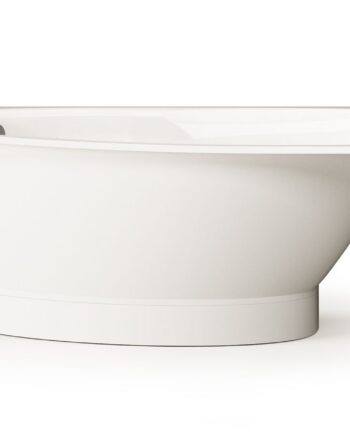 Eckbadewanne PAA TRE 170 A 170x100 cm, links, Mineralguss