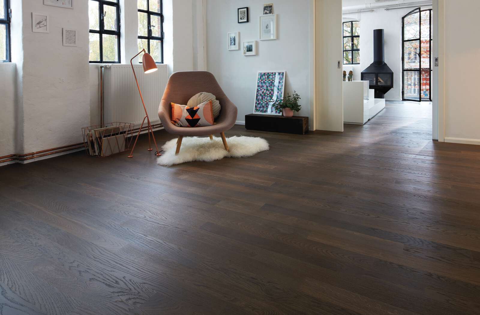Eiche Parkett Bauwerk Cleverpark 1250 Eiche geräuchert Crema 14 B-Protect – 2