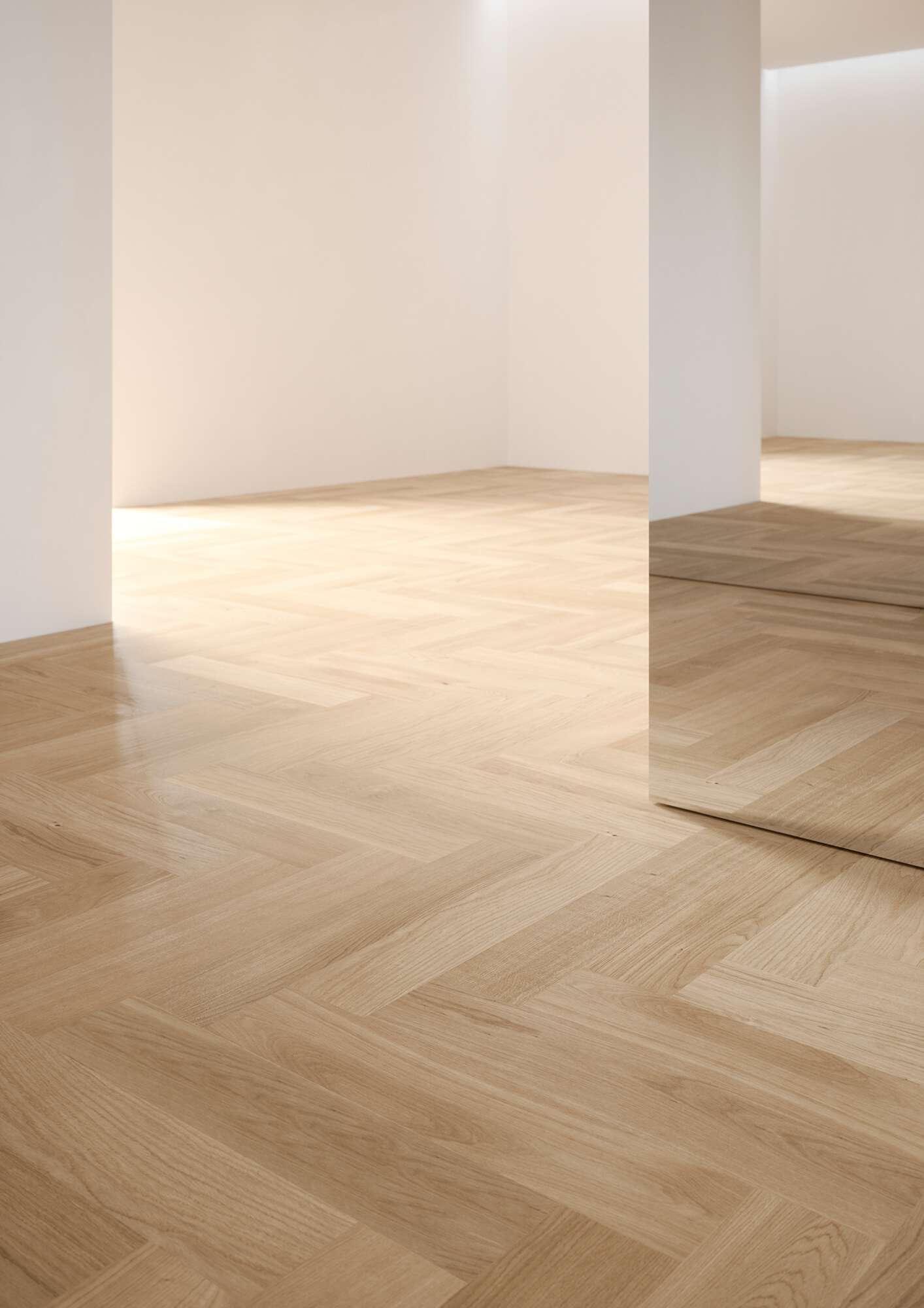 Eiche Parkett Bauwerk Formpark Quadrato Crema 14 B-Protect geschliffen – 4