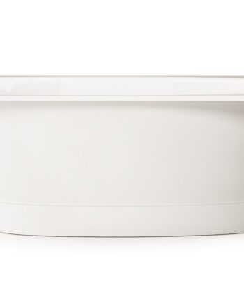 Einbau-Badewanne PAA UNO 170 170x75 cm, Mineralguss