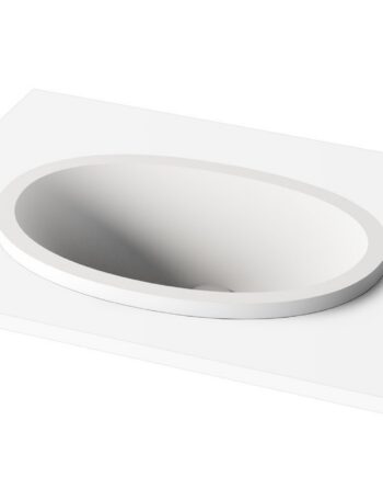 Einbauwaschbecken PAA OVO IN 55x37,2 cm, Silkstone