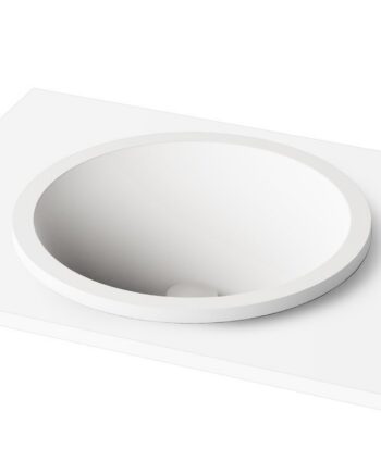 Einbauwaschbecken PAA ROUND IN Ø44 cm, Silkstone