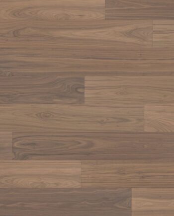 Fertigparkett Nussbaum Parky Summit Frozen Walnut Premium, Furnier, gebürstet, supermatt lackiert, 1-Stab, 2050 x 233 x 10 mm