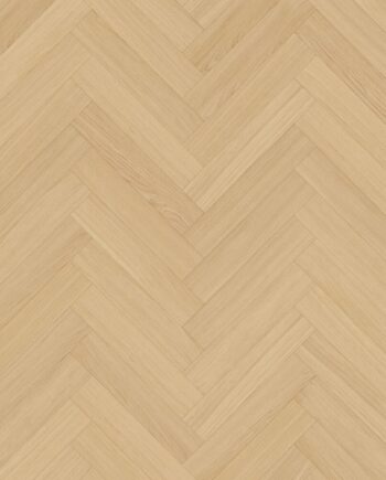 Fischgrätparkett Eiche Parky Swing Ivory Oak Premium, Furnier, gebürstet, supermatt lackiert, 593 x 121 x 10 mm