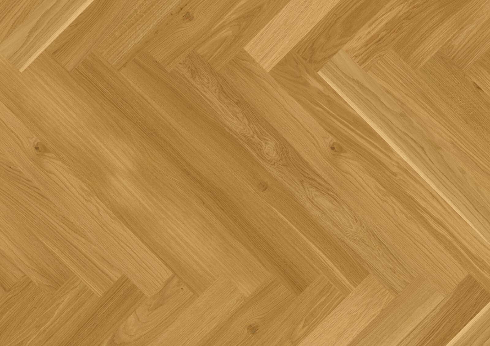 Fischgrätparkett Bauwerk Cleverpark 900 Eiche Mandorla 34 geölt gebürstet
