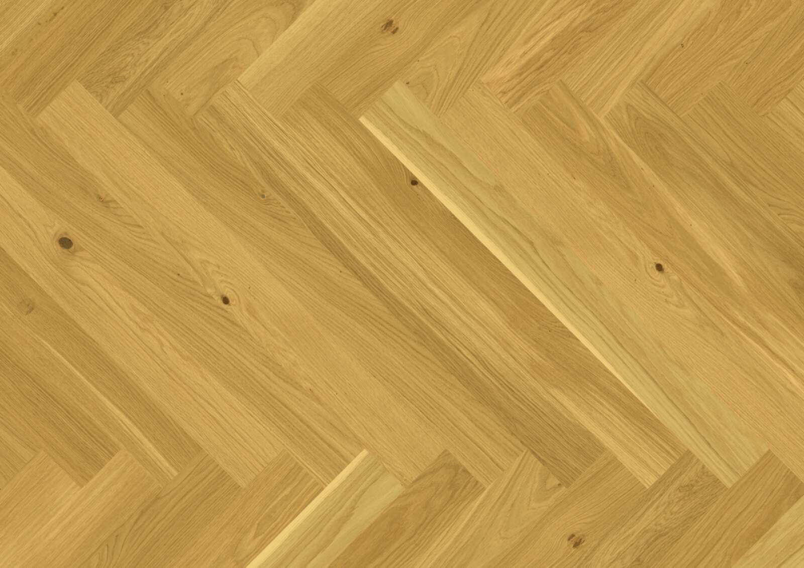 Fischgrätparkett Bauwerk Cleverpark 900 Eiche Natur 34 matt versiegelt
