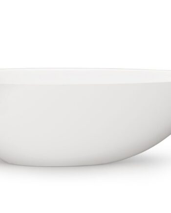 Freistehende Badewanne PAA BELLA OVO 170x80 cm, Mineralguss