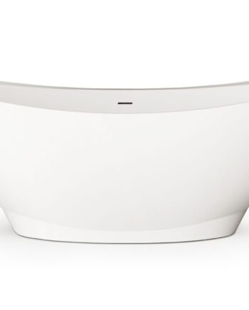 Freistehende Badewanne PAA FELICE 194,5x83 cm, Silkstone