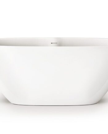 Freistehende Badewanne PAA PERLA 160 160x75 cm, Mineralguss