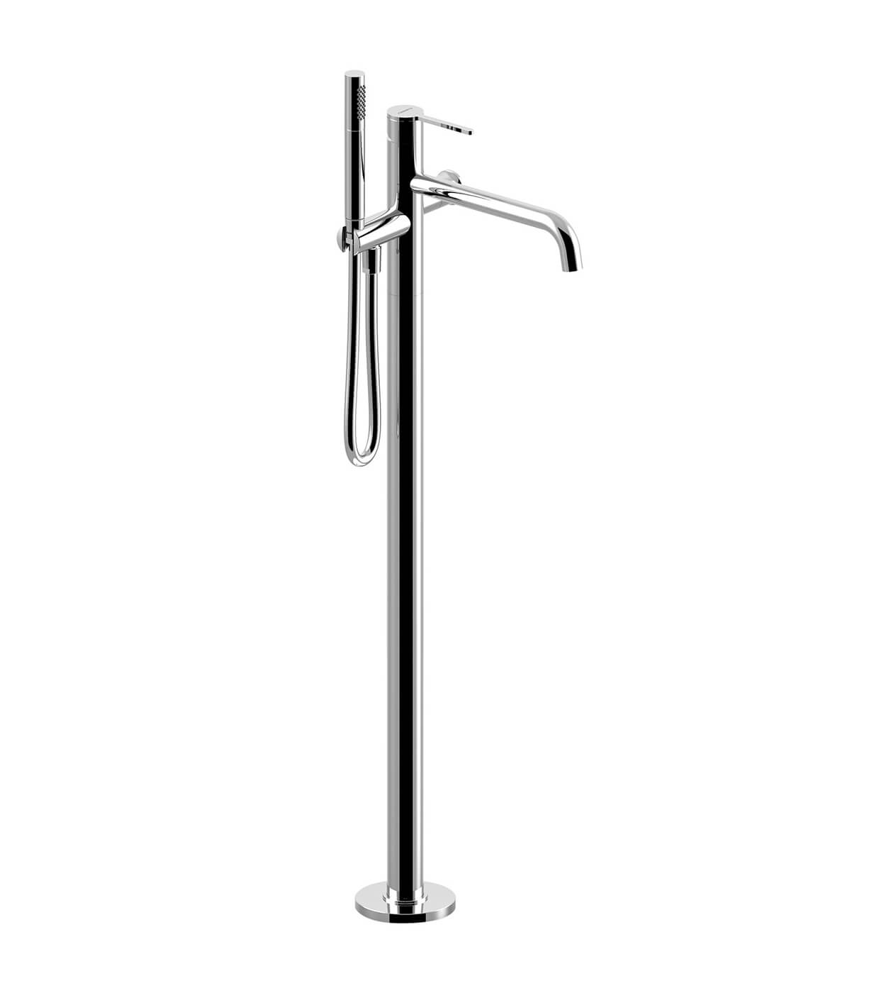 Freistehende Wannenarmatur Emmevi Filobrass 85030 mit Handbrause