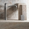 Hohe Waschtischarmatur Emmevi Ares 76006 mit Click-Clack, Nickel gebürstet Hohe Waschtischarmatur Emmevi Ares 76006 mit Click-Clack – 4