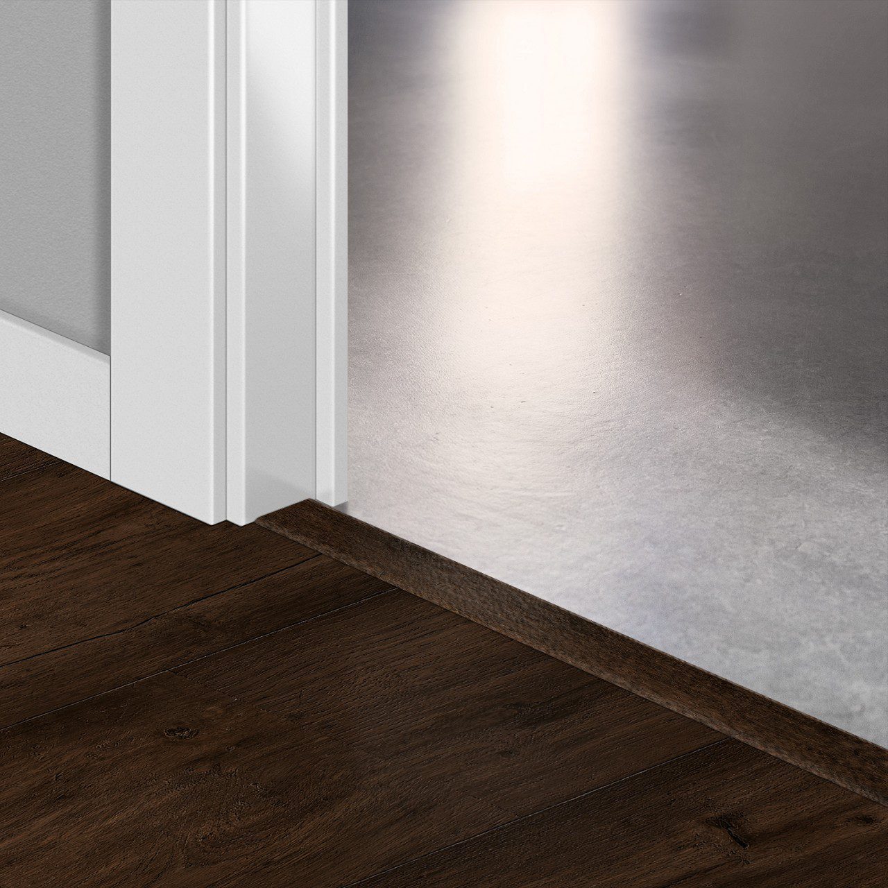 Incizo 5-in-1 Übergangsprofil Quick-Step Waxed Oak Brown für Laminat, 13x48x2150 mm