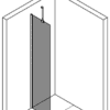 Feste Duschwand Hietakari Forma 301 – 3