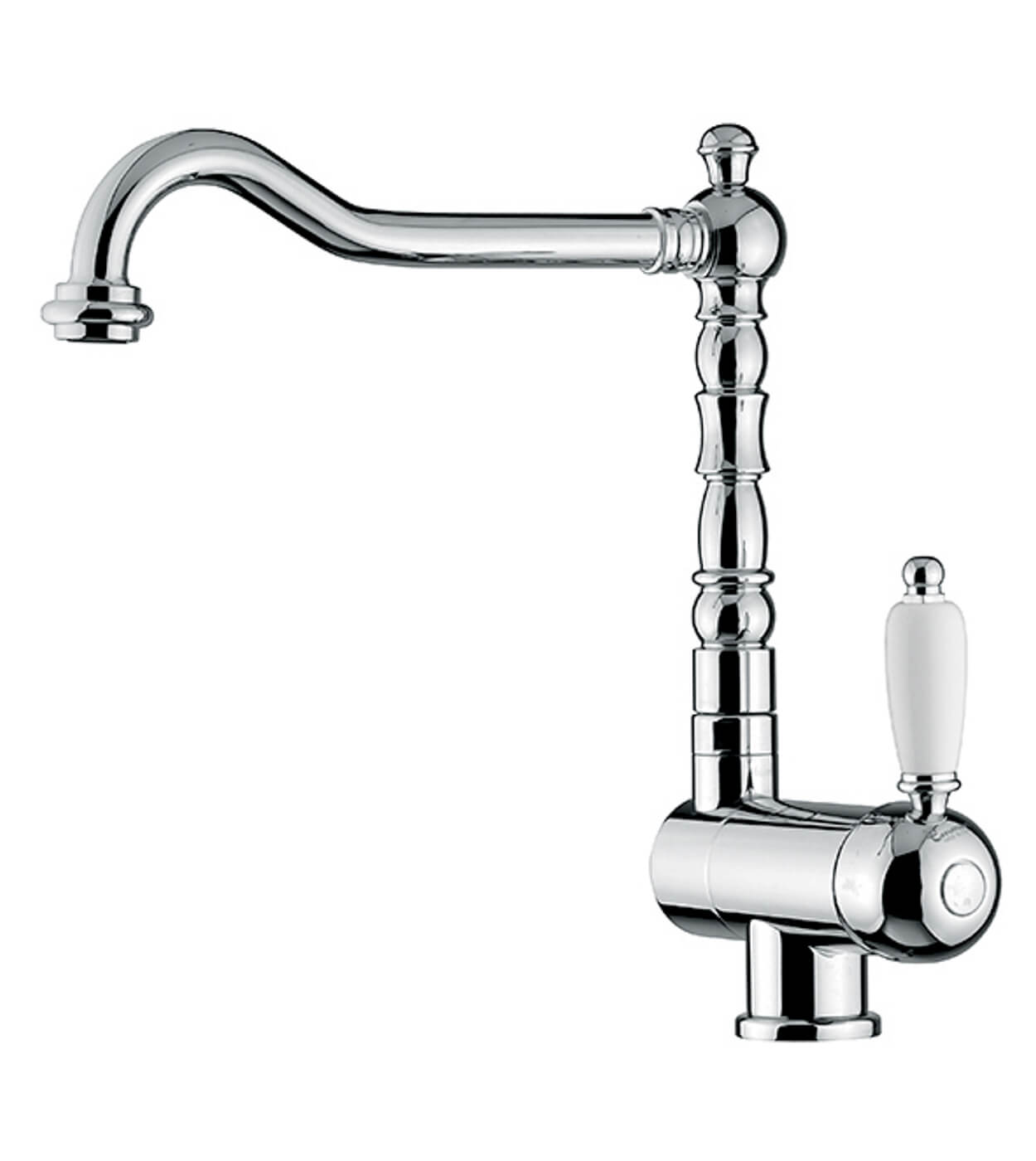 Vorfenster-Küchenarmatur Emmevi Laguna 40335 mit abklappbarem Auslauf