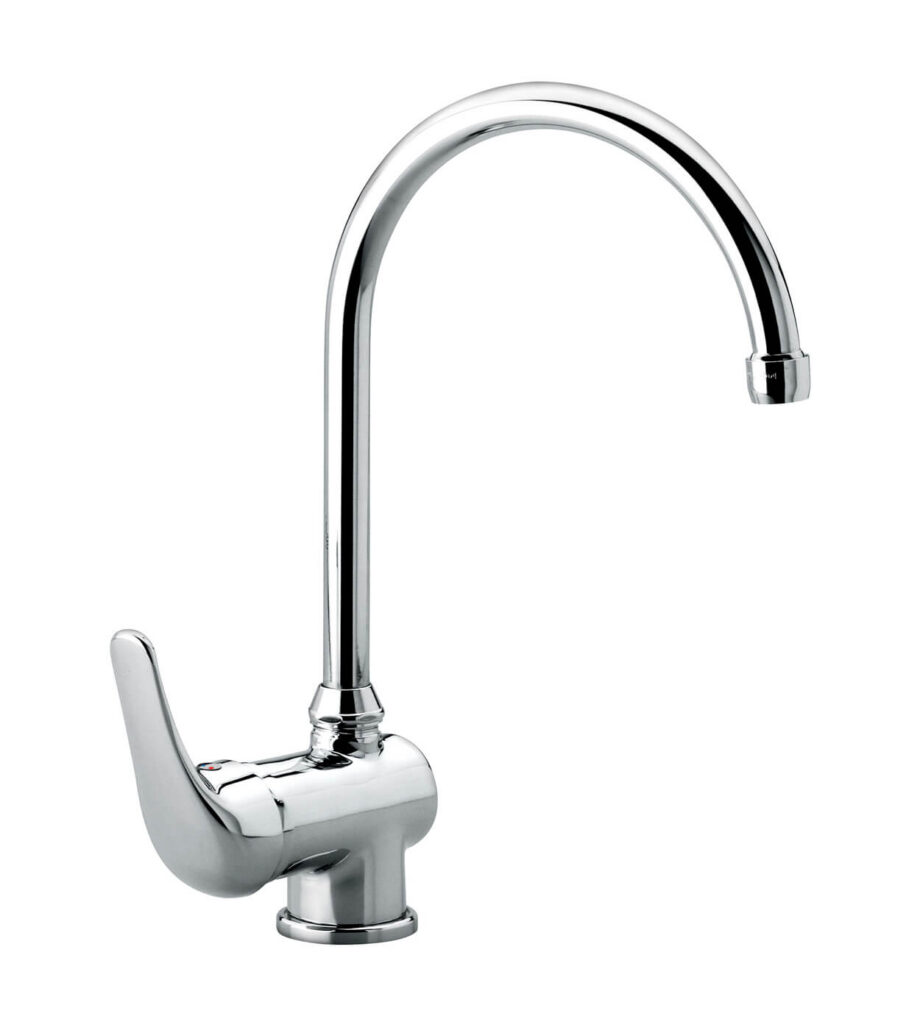Küchenarmatur Emmevi Ambra 9074 mit Schwenkauslauf, Chrom Küchenarmatur Emmevi Ambra 9074 mit Schwenkauslauf