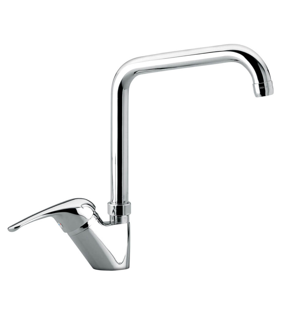 Küchenarmatur Emmevi Ambra 9085 mit Schwenkauslauf, Chrom Küchenarmatur Emmevi Ambra 9085 mit Schwenkauslauf