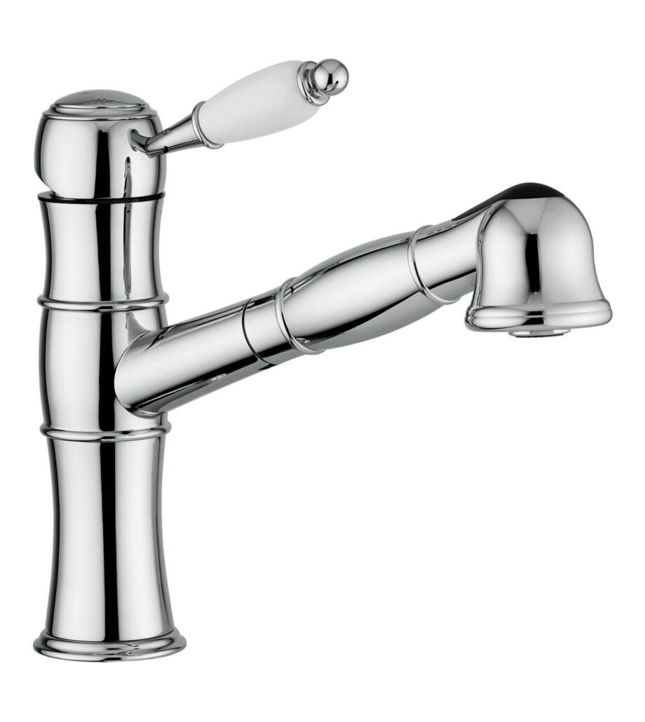 Küchenarmatur Emmevi Laguna 40065 mit Ausziehbrause, Chrom Küchenarmatur Emmevi Laguna 40065 mit Ausziehbrause