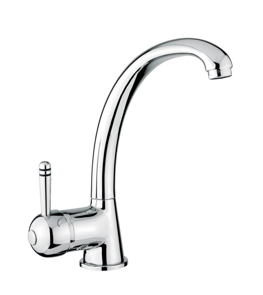 Küchenarmatur Emmevi Laguna 4057 mit Schwenkauslauf, Chrom Küchenarmatur Emmevi Laguna 4057 mit Schwenkauslauf