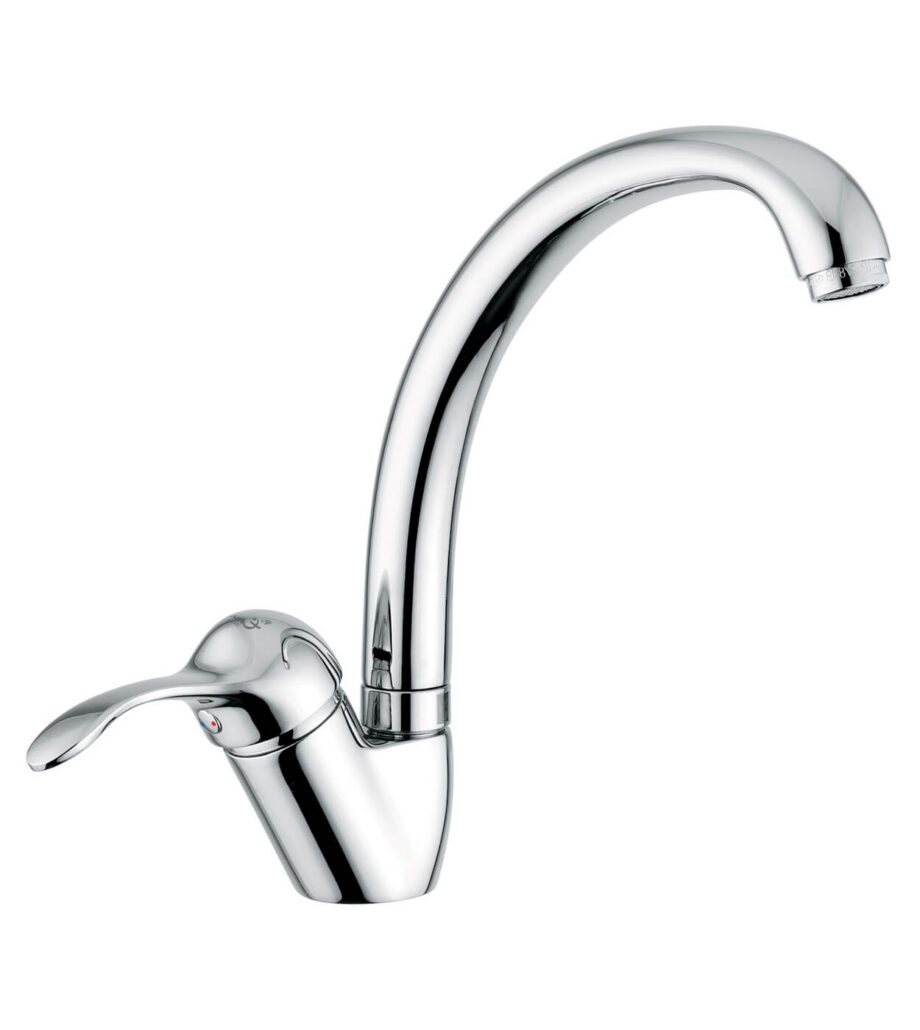 Küchenarmatur Emmevi Melody 11087 mit Schwenkauslauf, Chrom Küchenarmatur Emmevi Melody 11087 mit Schwenkauslauf