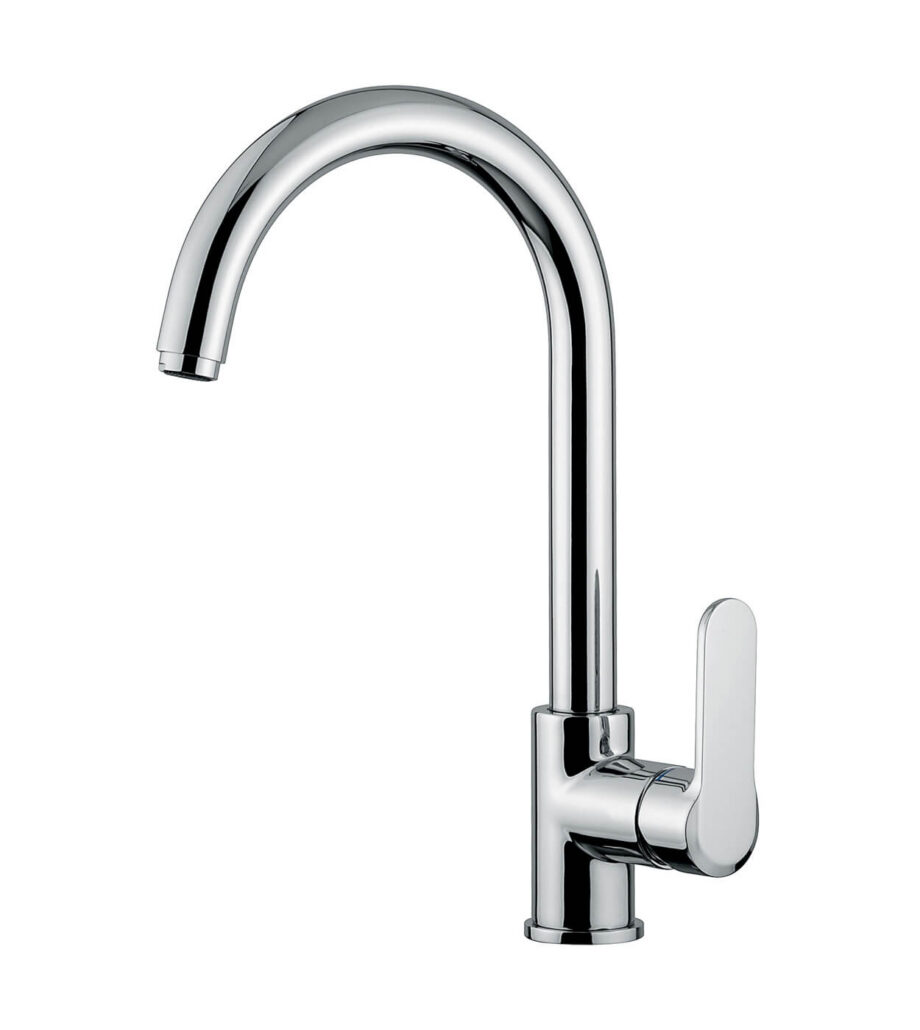 Küchenarmatur Emmevi Nefer 77047 mit Schwenkauslauf, Chrom Küchenarmatur Emmevi Nefer 77047 mit Schwenkauslauf