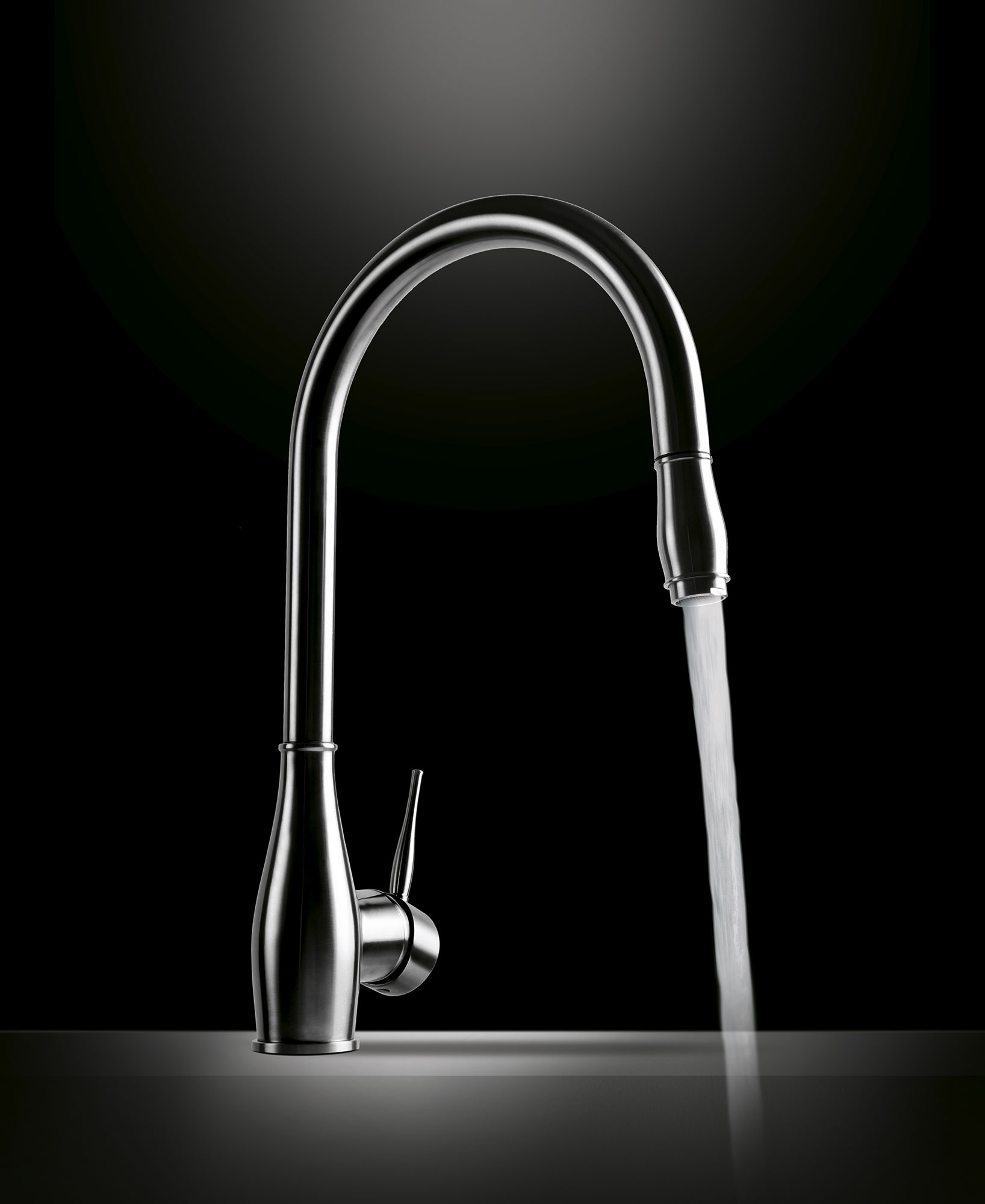 Küchenarmatur Emmevi Tiffany 64167INES mit Ausziehbrause