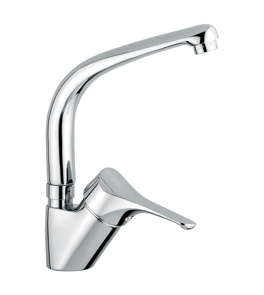 Küchenarmatur Emmevi Zeus 3086Z mit Schwenkauslauf, Chrom Küchenarmatur Emmevi Zeus 3086Z mit Schwenkauslauf