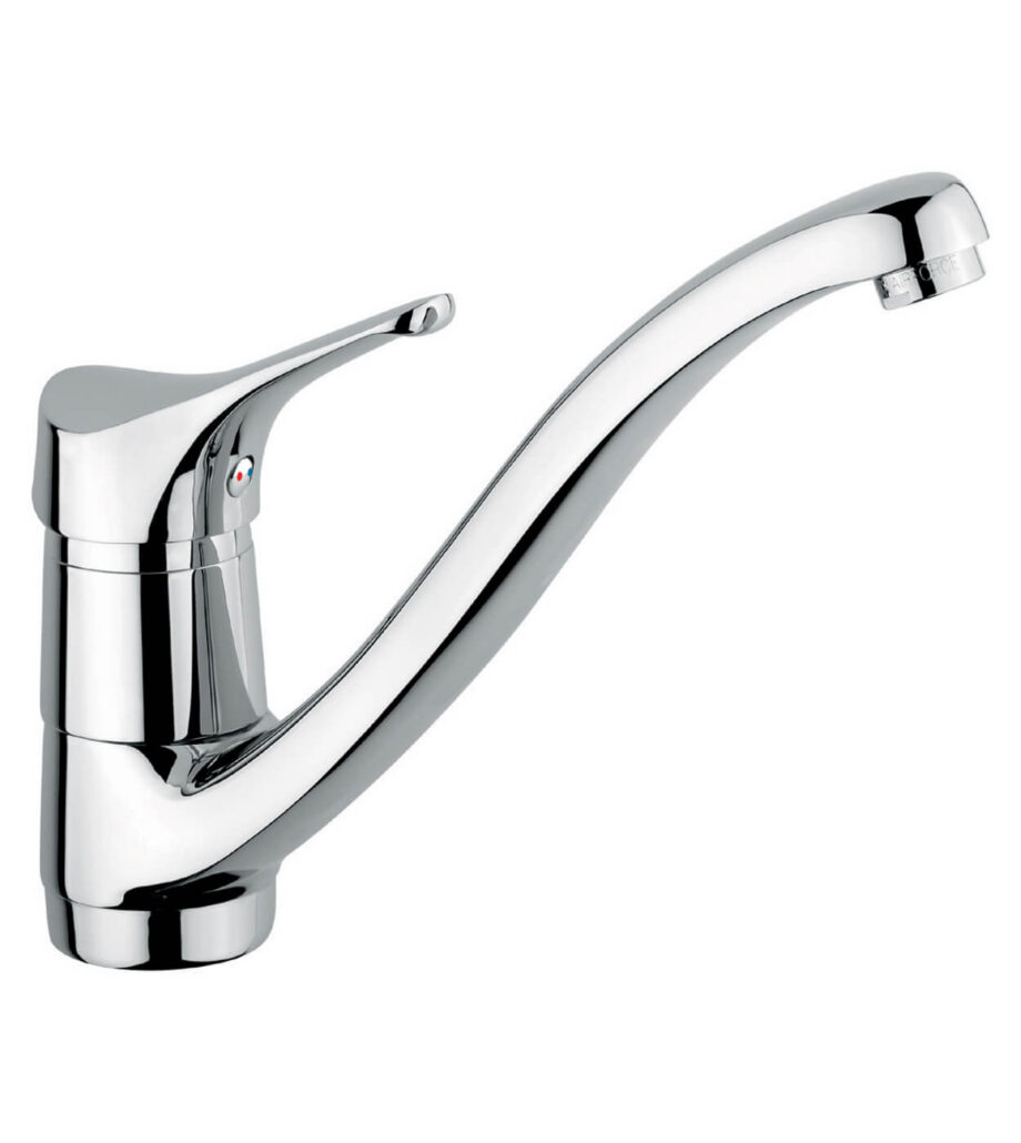 Küchenarmatur Emmevi Zeus 3094Z mit Schwenkauslauf, Chrom Küchenarmatur Emmevi Zeus 3094Z mit Schwenkauslauf