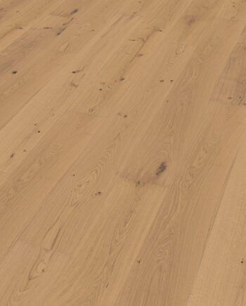 Landhausdiele Thede & Witte Boston XL, Eiche astig, gebürstet, lightwhite geölt, 1-Stab, 2200 x 260 x 15 mm