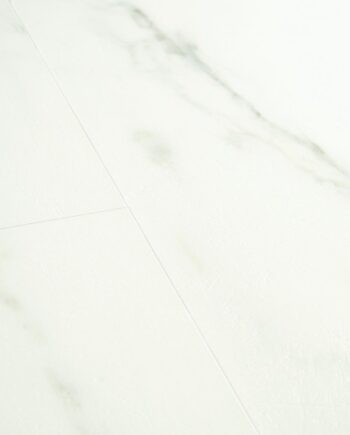 LVT Vinylboden Quick-Step, Ambient Click, Marmor Carrara Weiß, gefast