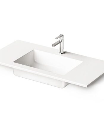 Möbelwaschtisch PAA LOTO 100, 100x49 cm, Mineralguss