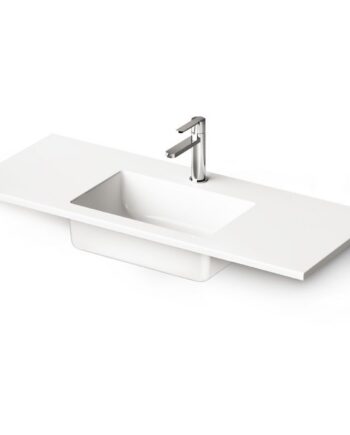 Möbelwaschtisch PAA LOTO MINI 100, 100x40 cm, Mineralguss
