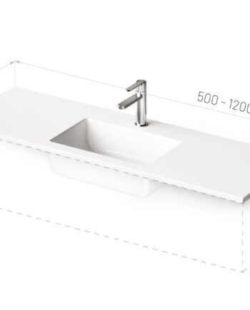 Möbelwaschtisch PAA LOTO MINI nach Mass 50–120 cm