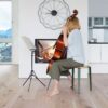 Landhausdiele Bauwerk Unicopark Eiche Avorio 46 geölt Handcrafted – Ansicht 3 Landhausdiele Bauwerk Unicopark Eiche Avorio 46 geölt Handcrafted – 3