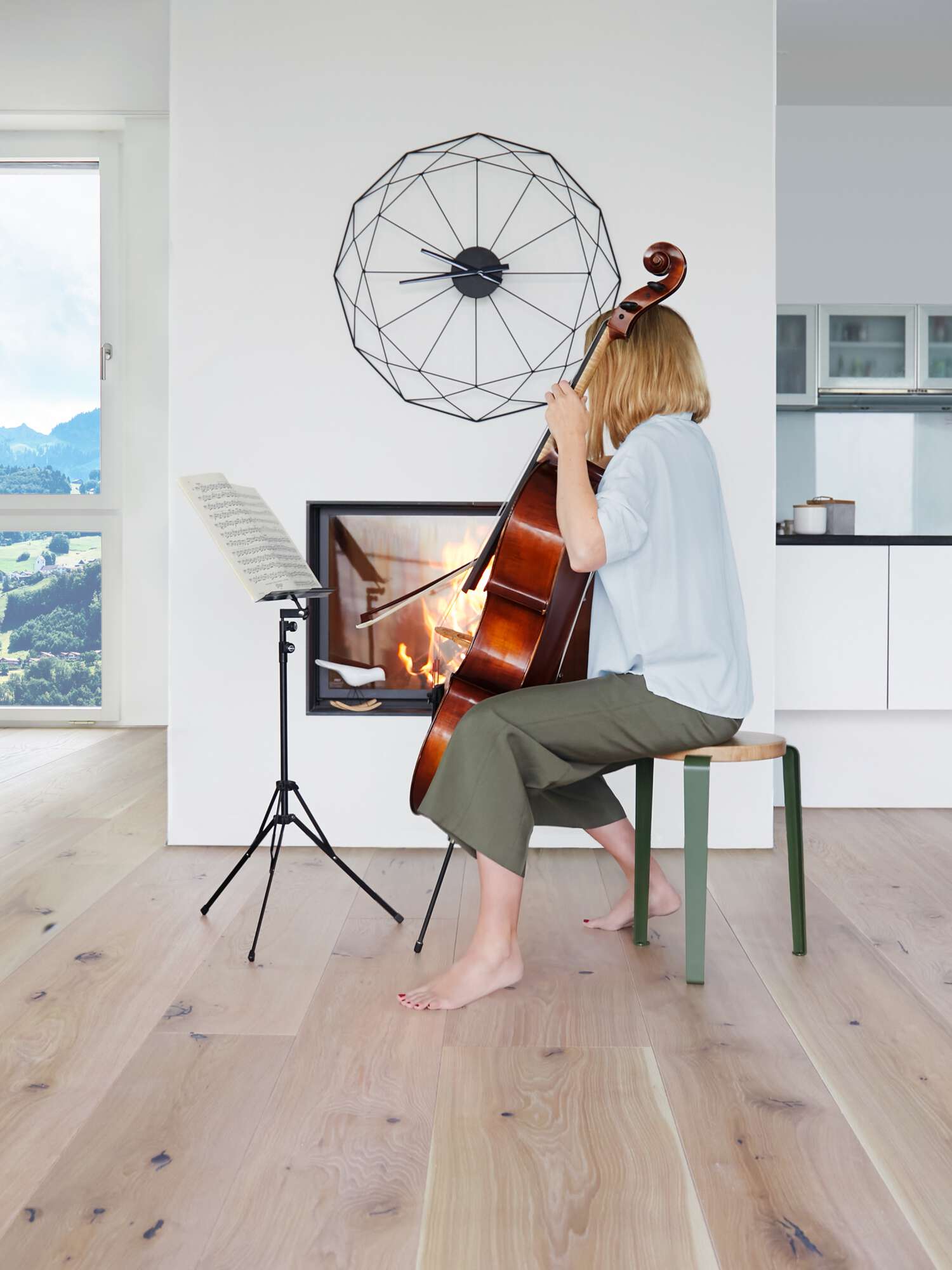Landhausdiele Bauwerk Unicopark Eiche Avorio 46 geölt Handcrafted – 3