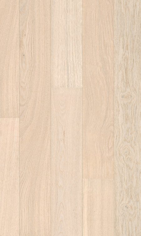 Parkett Boden Quick-Step Eiche Polar Matt, gefast, lackiert