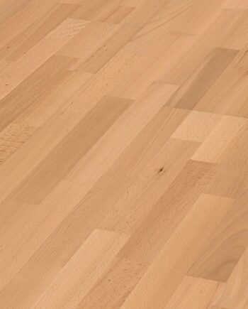 Parkett Buche 3-Stab Steamed beech harmonious, lackiert