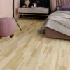 Parkett Esche 3-Stab Esta Elegant Pure Line extramatt lackiert – Nahaufnahme Parkett Esche 3-Stab Esta Elegant Pure Line extramatt lackiert – 3