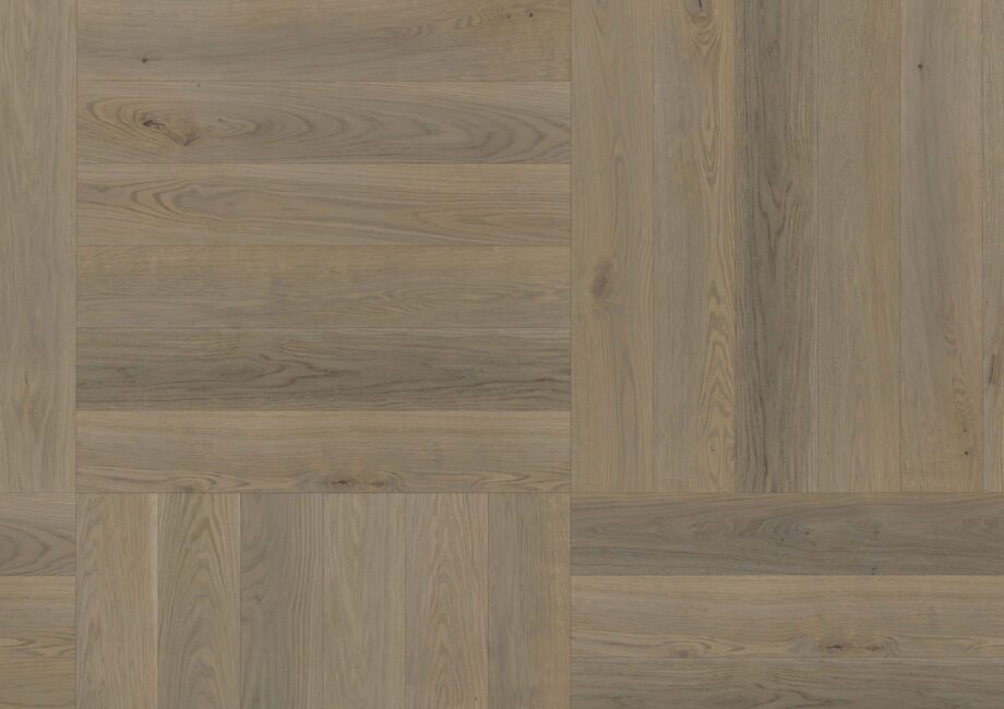 Parkett ter Hürne Eiche smoke grey, gebürstet, gefast, Naturöl