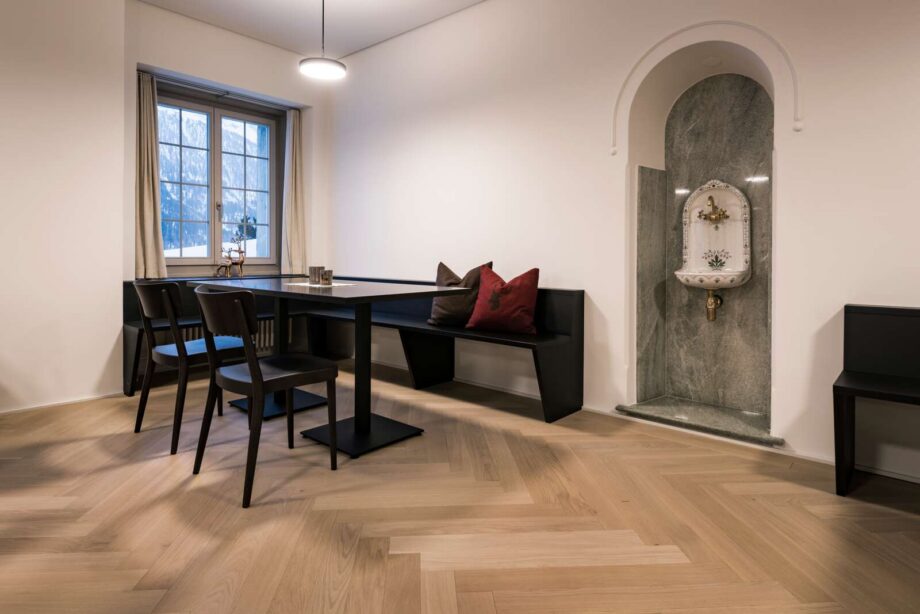 Parkettboden Bauwerk Cleverpark 1250 Eiche Crema 14 B-Protect gebürstet – Ambiente 2 Parkettboden Bauwerk Cleverpark 1250 Eiche Crema 14 B-Protect gebürstet – 3